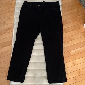 Calvin Klein women’s Black Velvet Pants Size 16